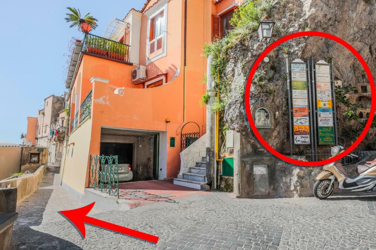Villa Anfitrite Positano Zewnętrze zdjęcie